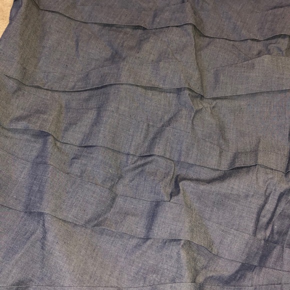 Blue Strapless Dress - Picture 13 of 13